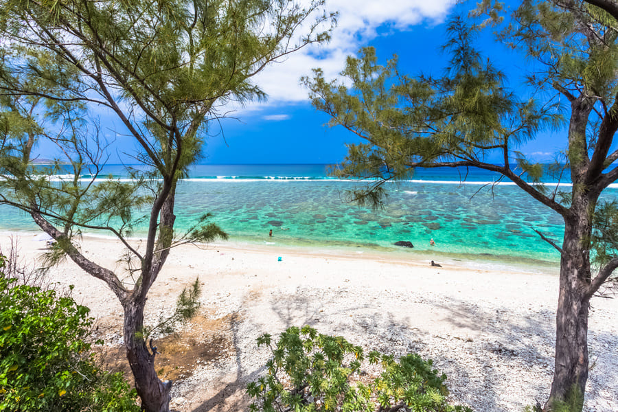 Plage à La Réunion